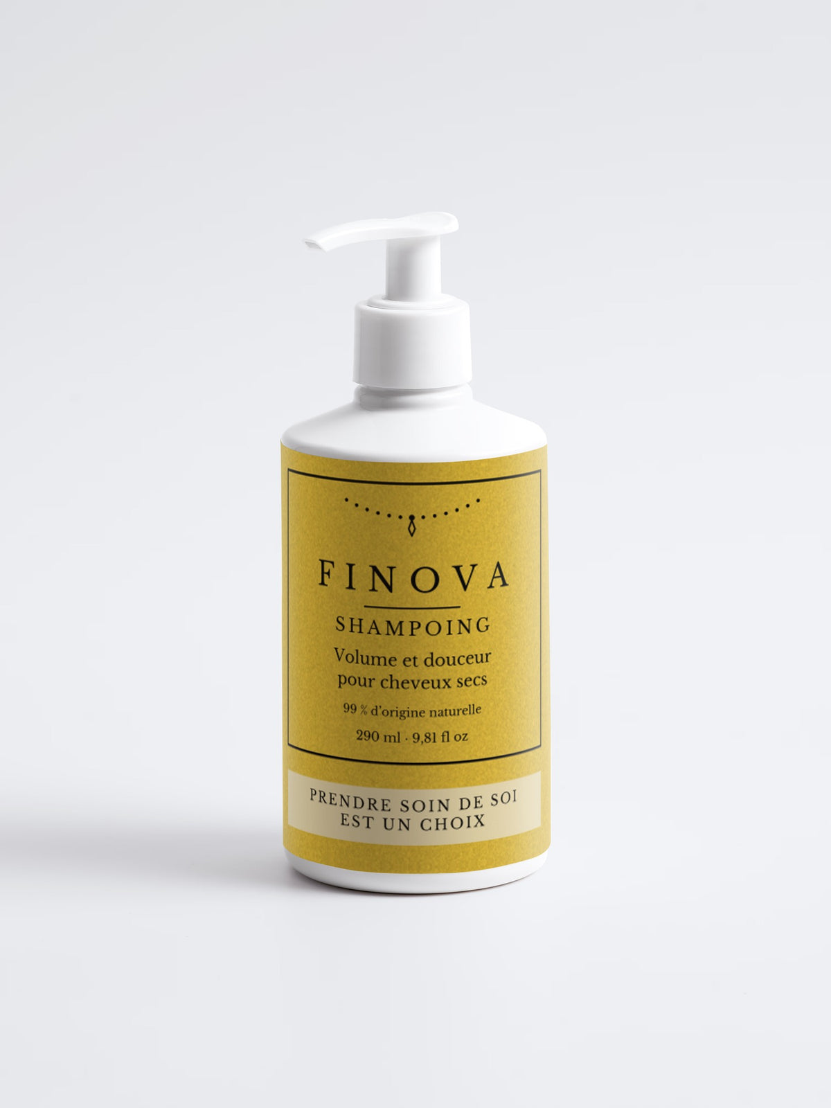 Shampoing volume et douceur FINOVA, flacon pompe