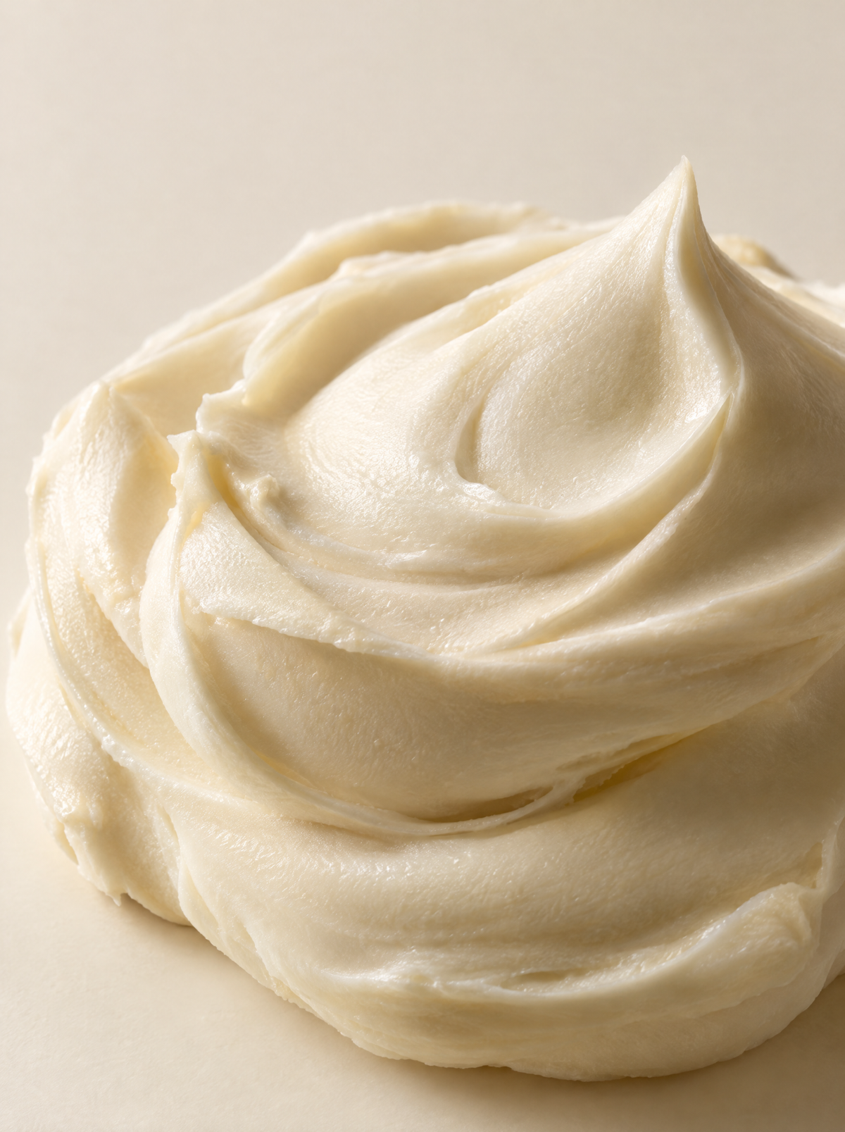 Texture de la crème riche sans parfum FINOVA